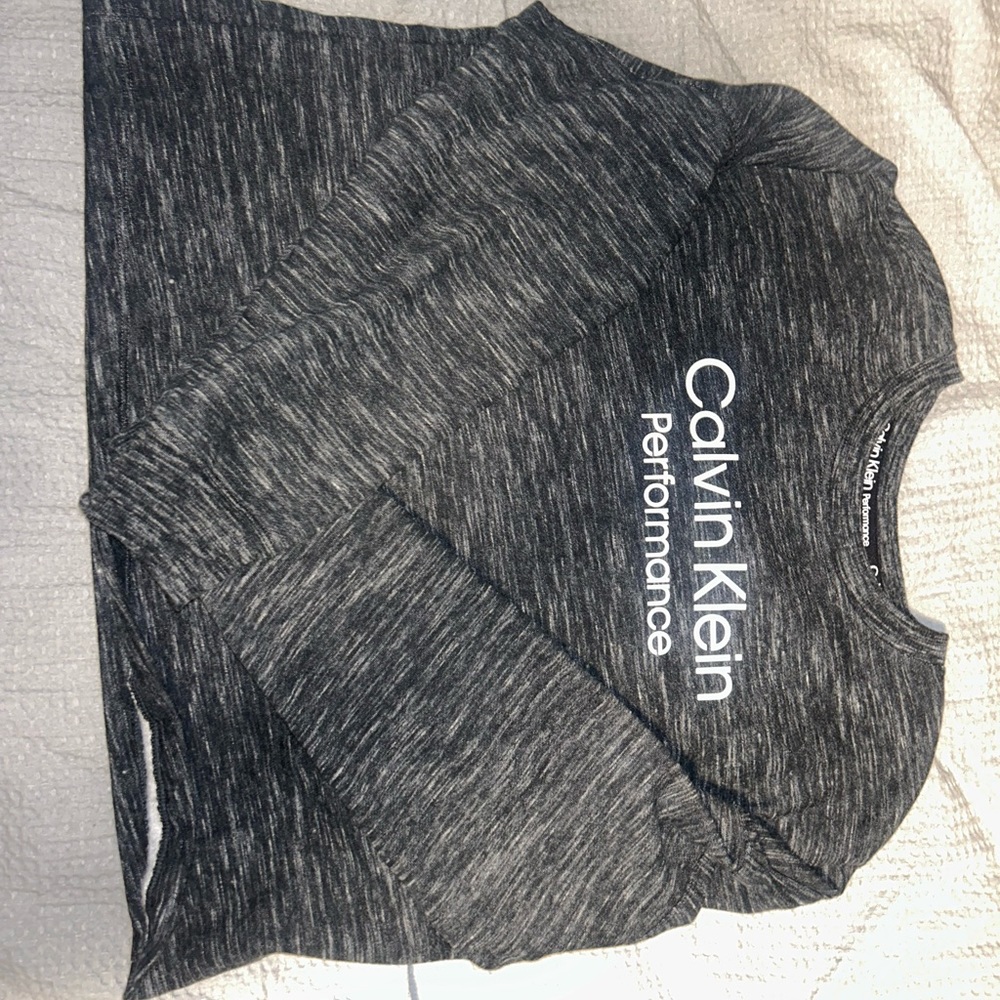 Calvin Kline gray crew neck